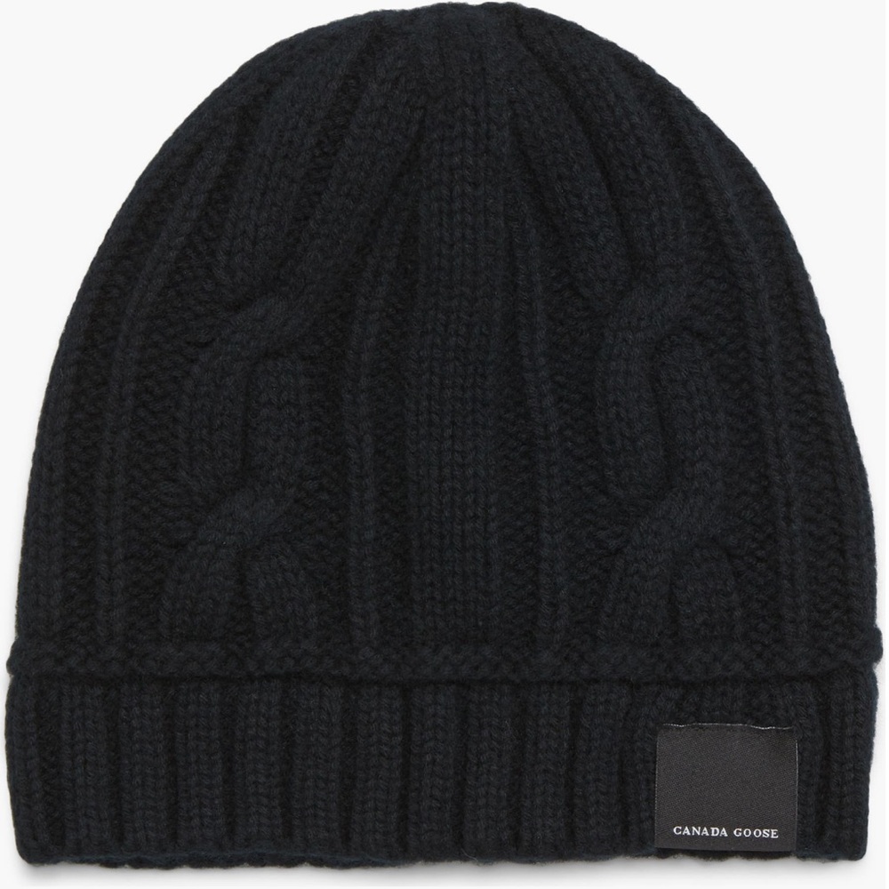 Canada Goose Dark Grey Knit Beanie